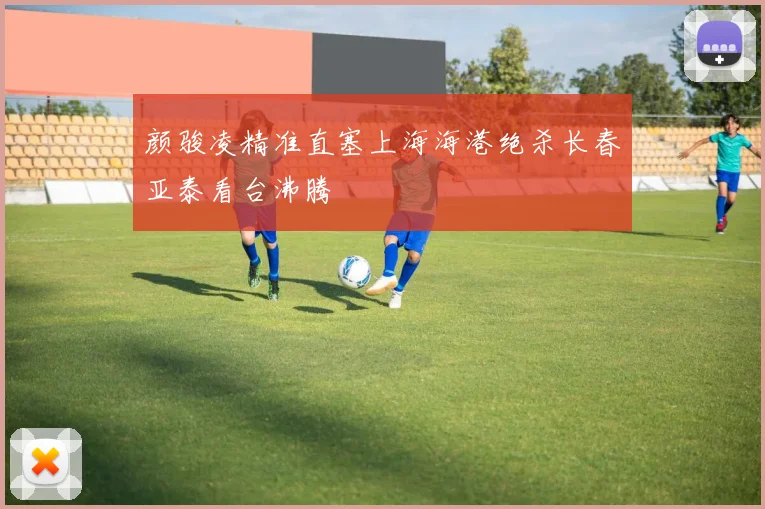 颜骏凌精准直塞上海海港绝杀长春亚泰看台沸腾